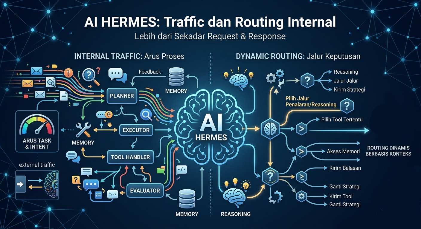 AI Hermes: Traffic dan Routing Lebih dari Sekadar Request, Response, dan Jalur Data