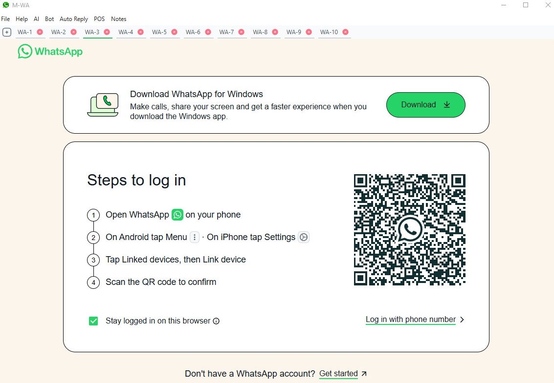 MWA – Aplikasi WhatsApp Multi Account untuk Pengelolaan Akun WhatsApp